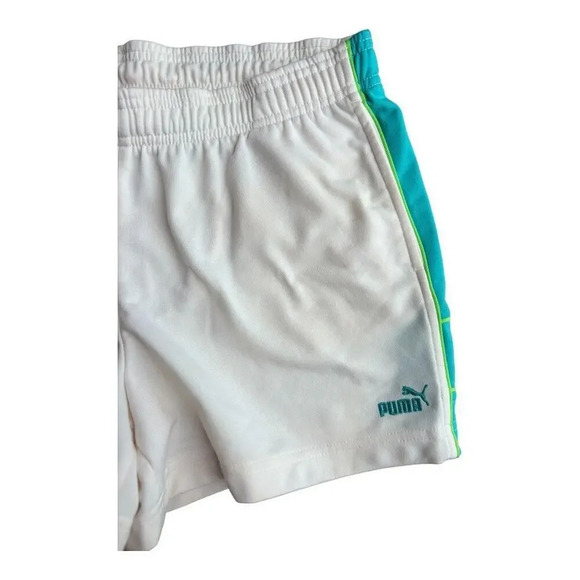 Puma Women's Sweat Shorts Athletic White Size Large - Picture 3 of 7